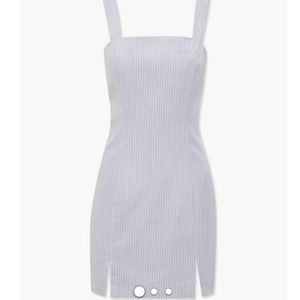 Cute blue striped dress